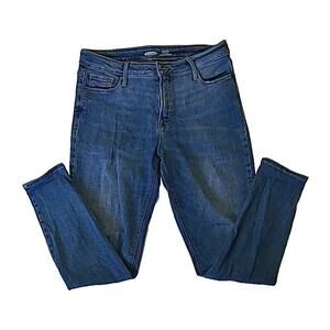 Old Navy Rockstar High Rise Super Skinny Jeans Size 10 Womens Medium Wash Blue